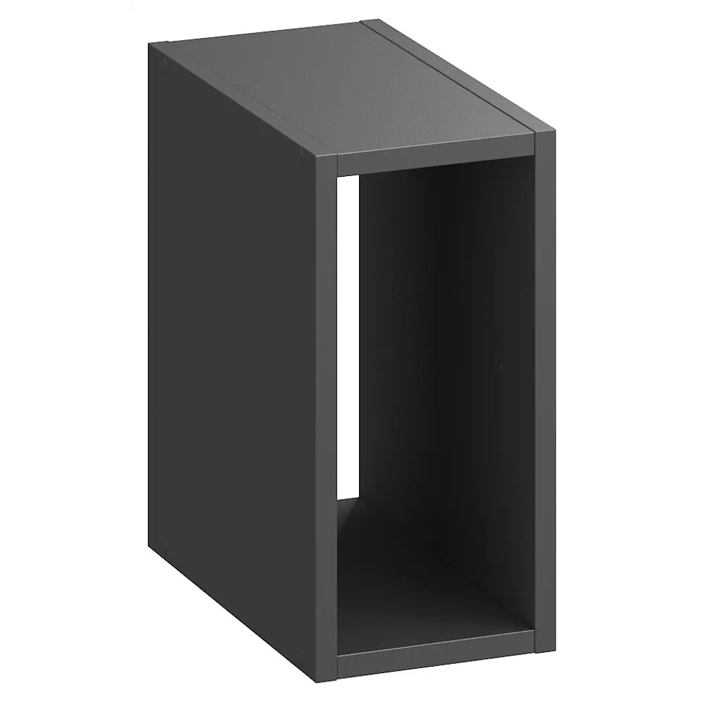 Стеллаж SPACEO KUB 1/2К, 18х36х31,7 см, цвет графит 82037449 STLM-2102591 
