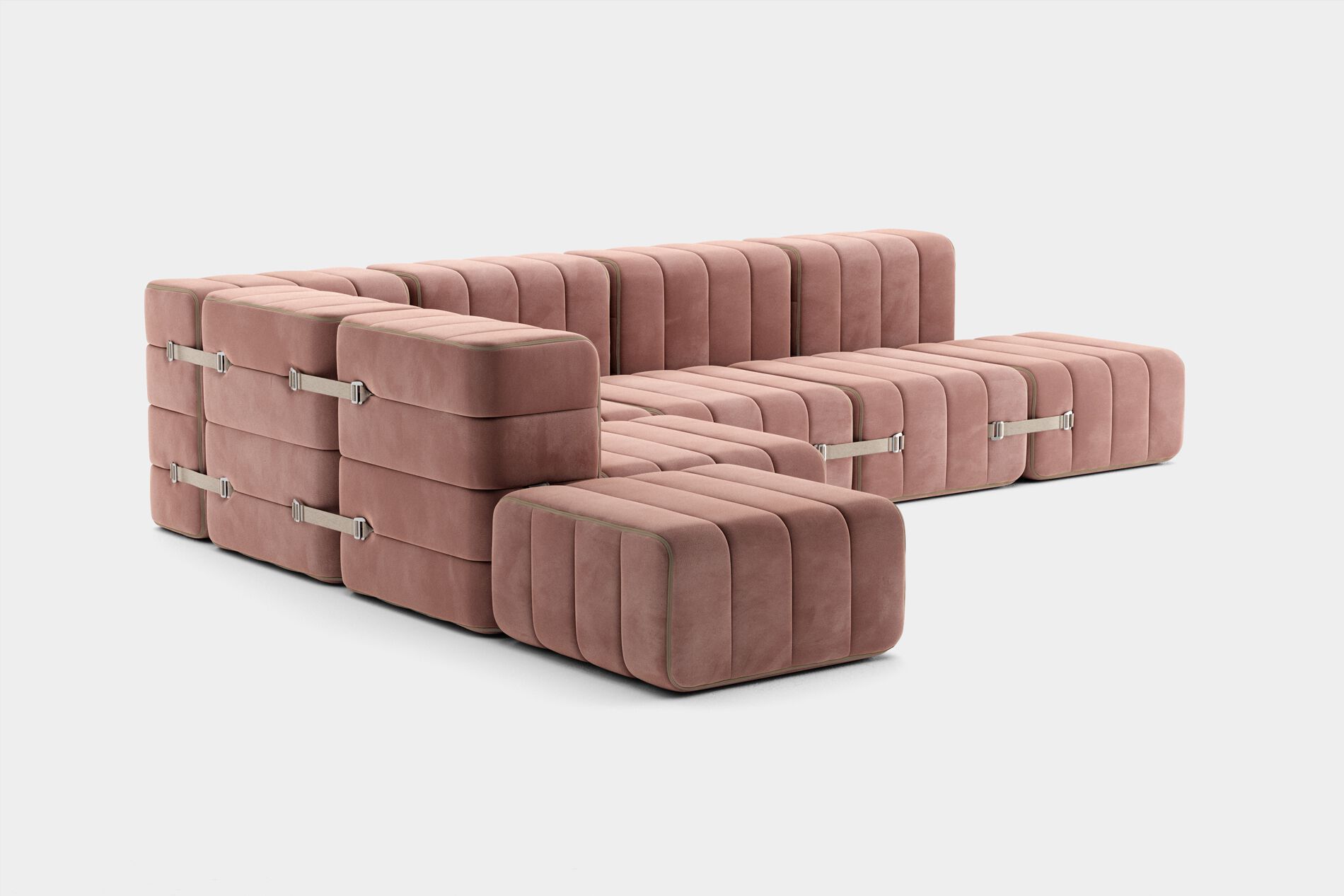 Модульный угловой диван из ткани AMBIVALENZ Curt ARCH-00083106 - Вид №23