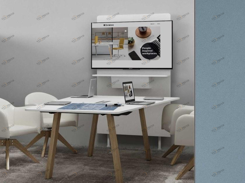 Bralco Напольная опора для монитора / телевизора из меламина Flipper sun-id-1448752