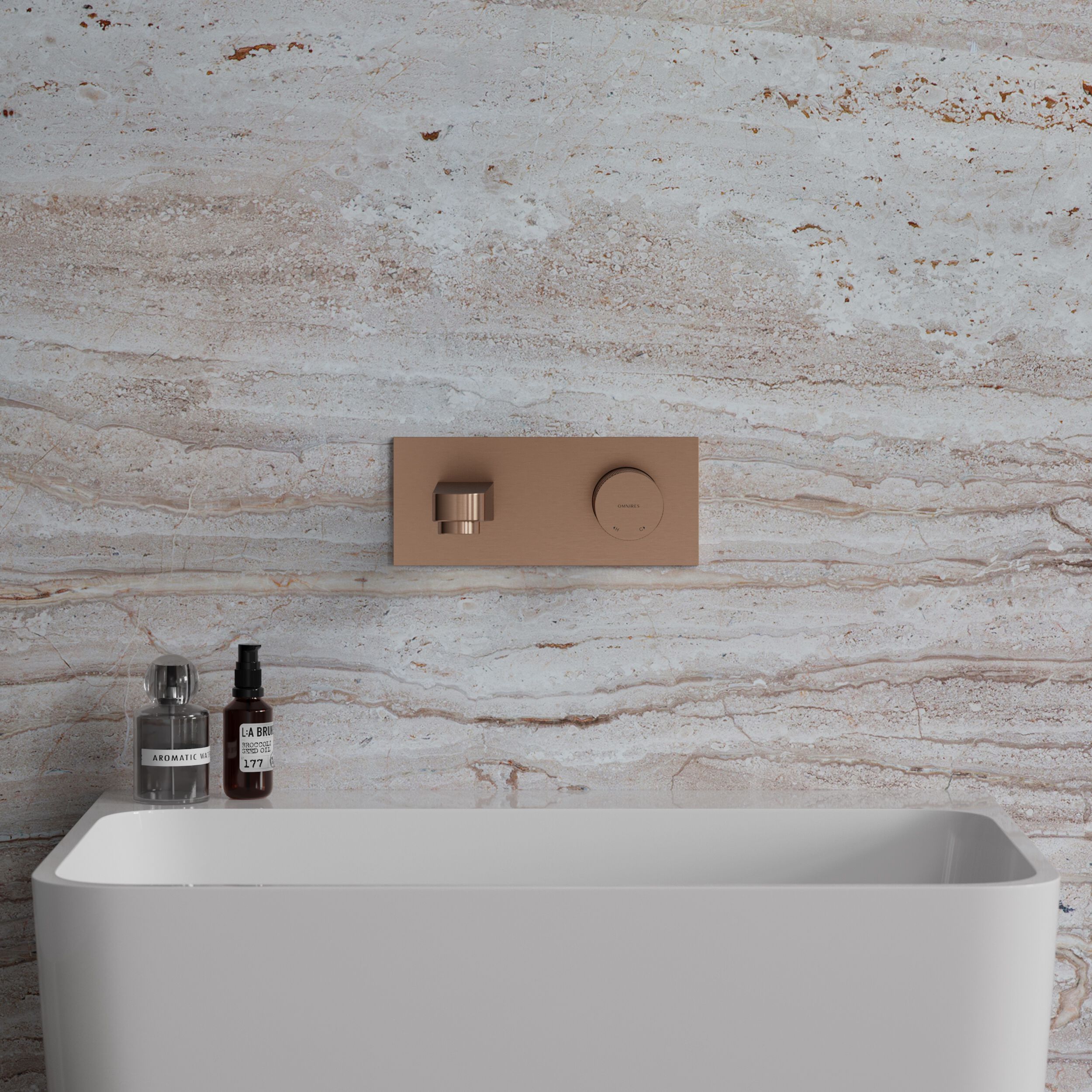 Настенный смеситель для раковины OMNIRES CONTOUR CT8015 ARCH-00063800 - Вид №3