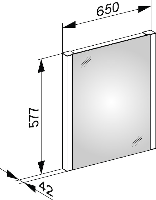 14296003000 Зеркало с подсветкой KEUCO Royal Reflex.2 - Вид №9