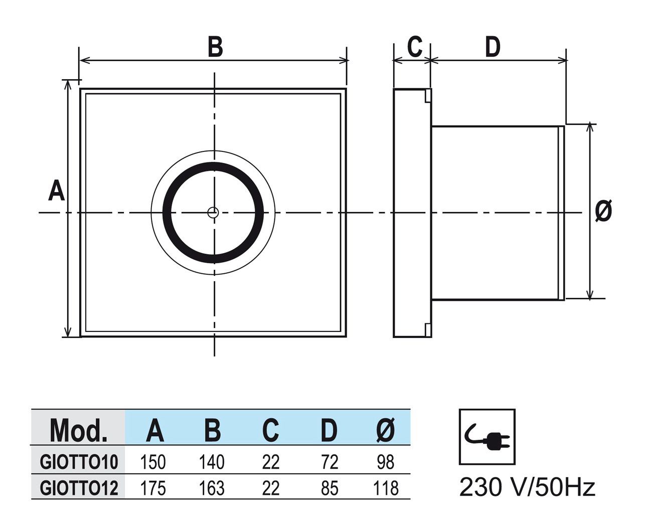 Настенный спиральный аспиратор First Corporation вентиляция ARCH-00081118 - Вид №5