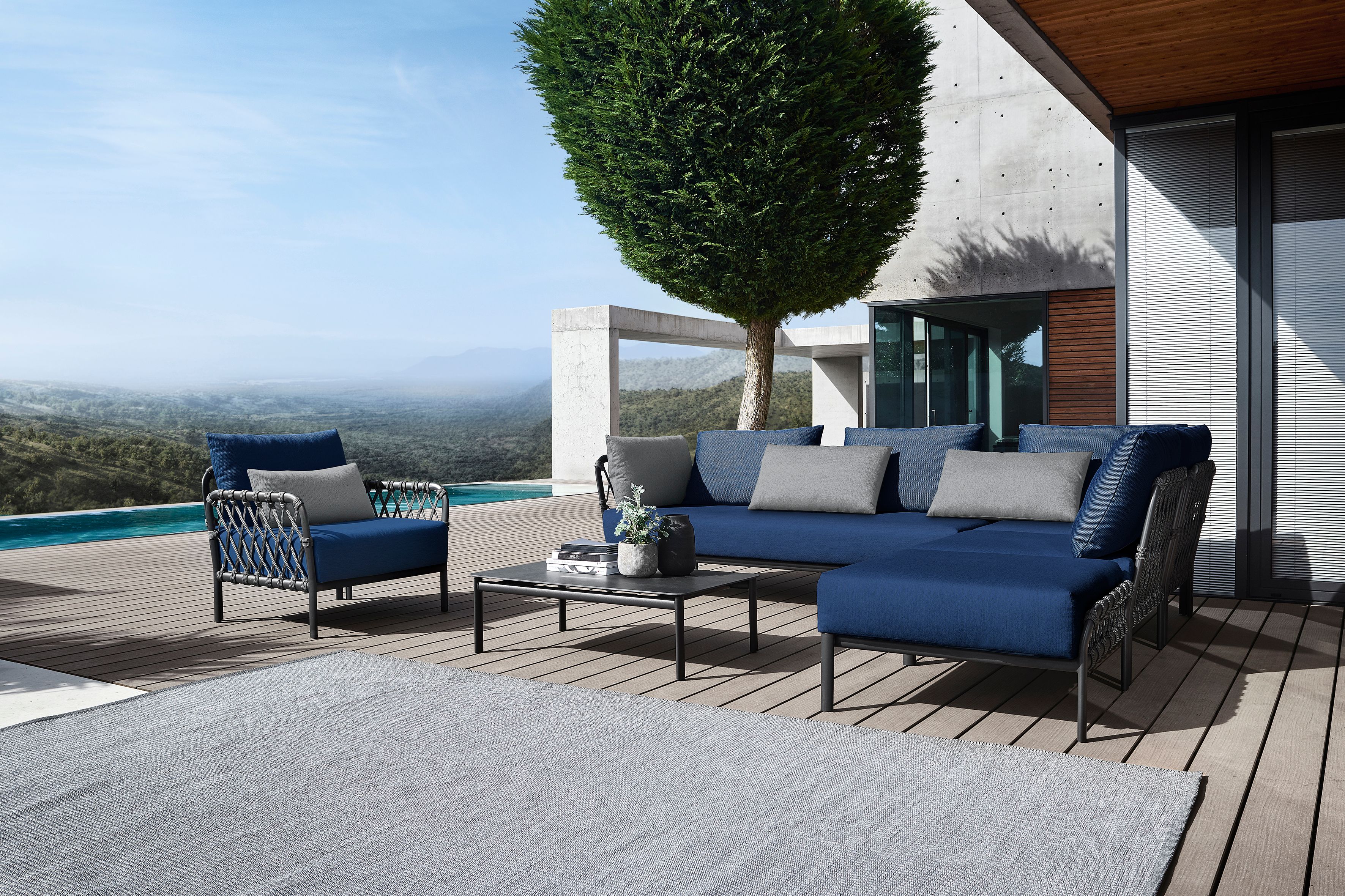 Угловой садовый диван solpuri дорогой ARCH-00039240 - Вид №8