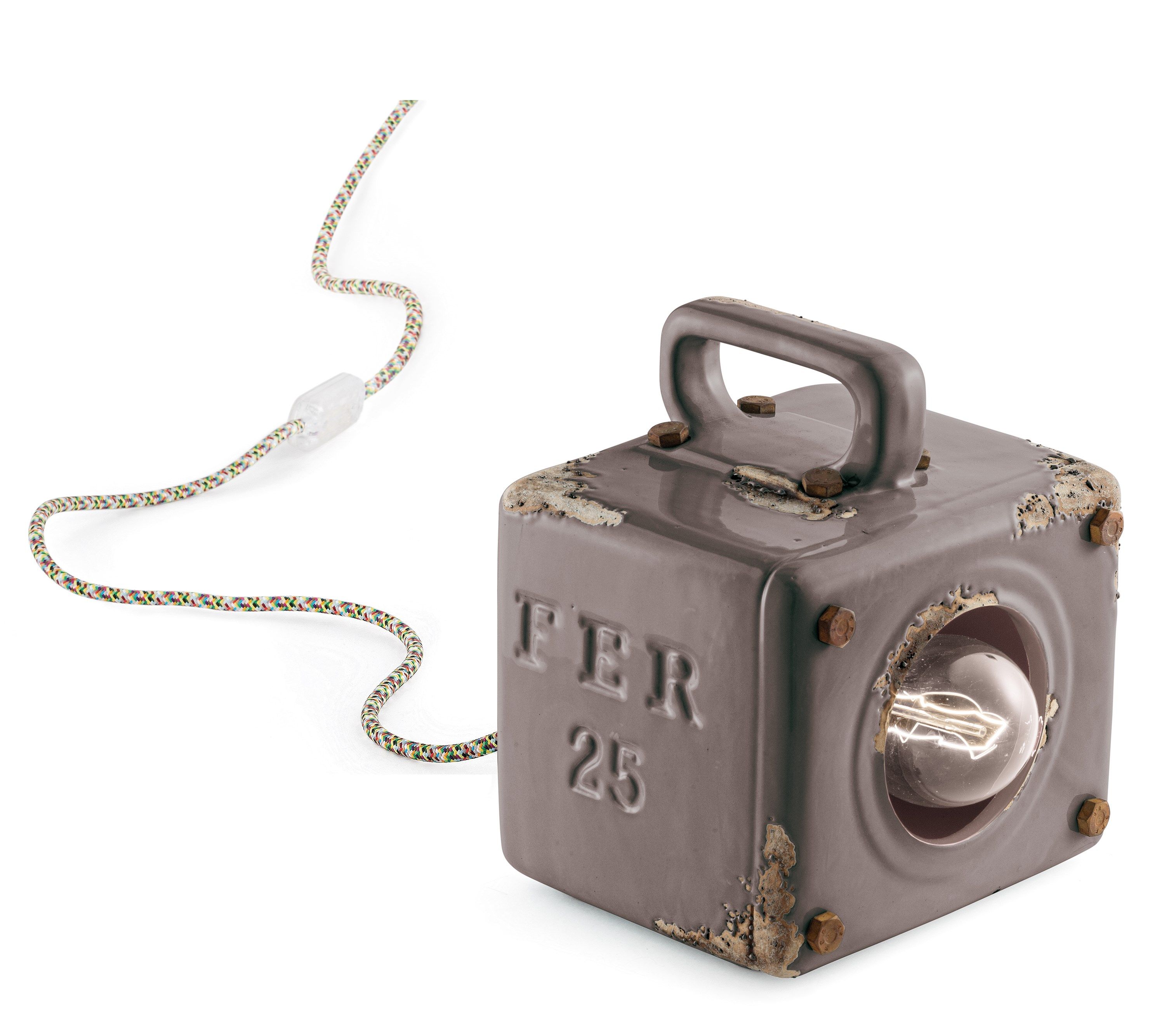 Керамическая настольная лампа FERROLUCE Industrial ARCH-00151792 - Вид №16