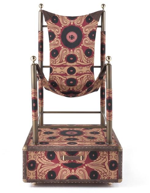 ETRO Home Interiors Кресло из ткани с подлокотниками Babel E.bab.221.a - Вид №2