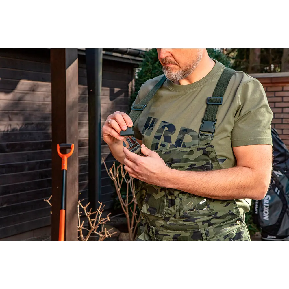 Футболка мужская Neo Tools Camo зеленая хлопок с принтом размер XL рост 187 STLM-2039924 - Вид №3