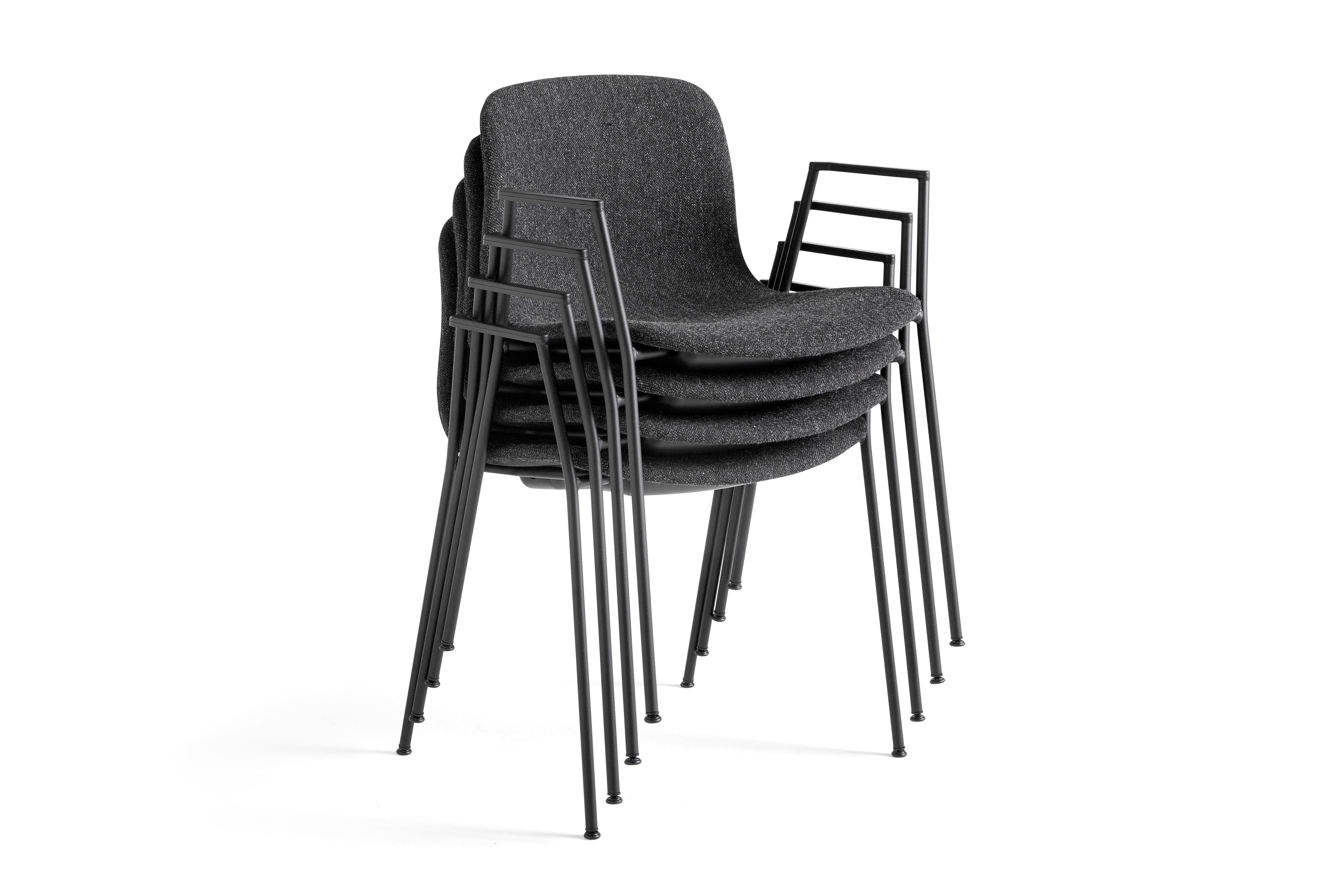 Тканевый мягкий штабелируемый стул с подлокотниками Hay About a Chair ARCH-00064495 - Вид №10