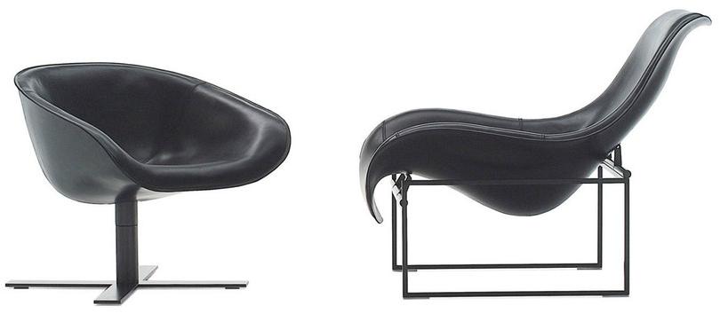 B&B Italia Санное кресло из кожи Mart sun-id-1441814 - Вид №2