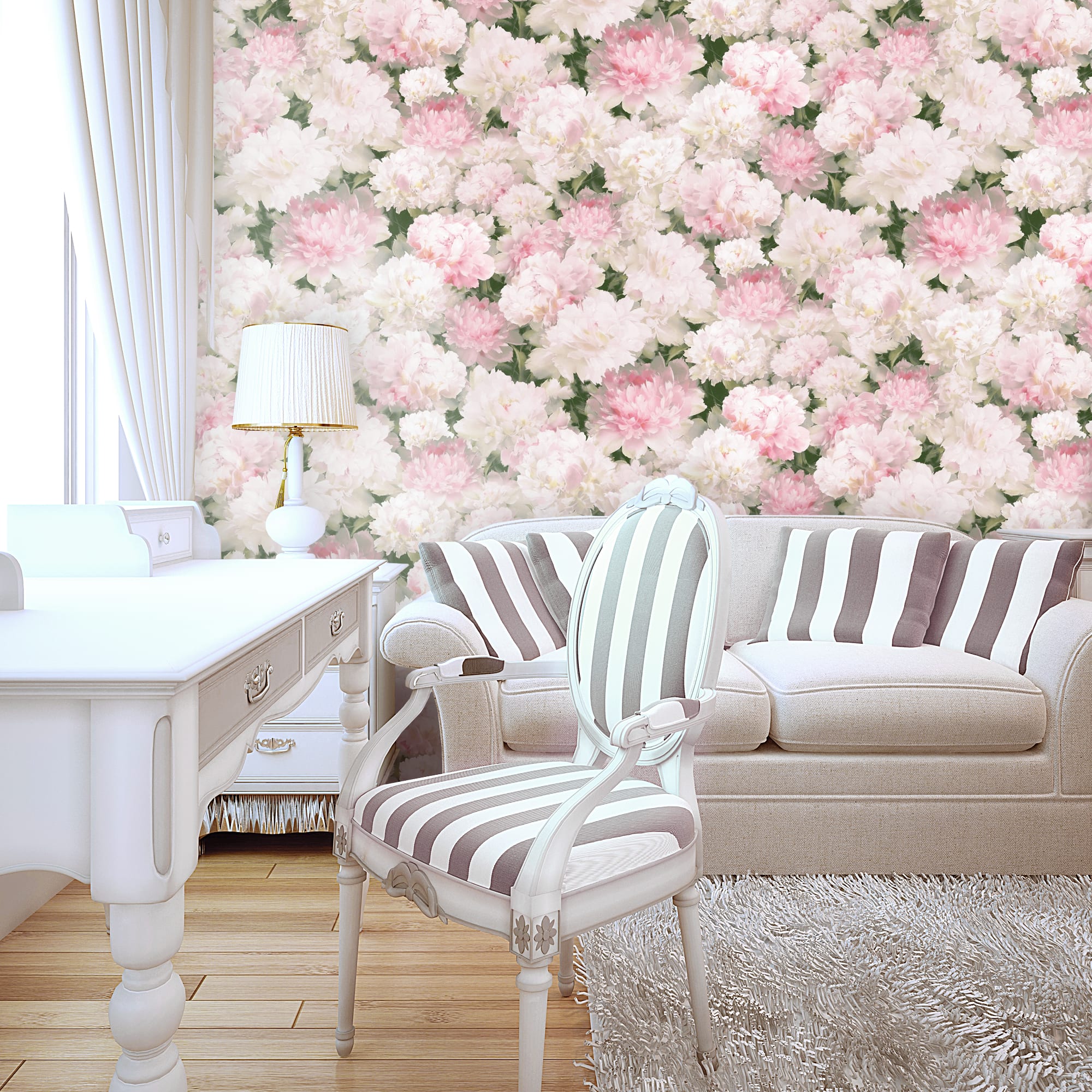 82938320 Обои бумажные бежевые 0.53 м 645-02 Максима Santreyd  - Вид №3