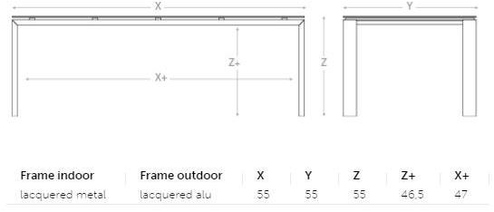 Joli Квадратный керамический журнальный столик Wings sun-id-1426731 - Вид №2