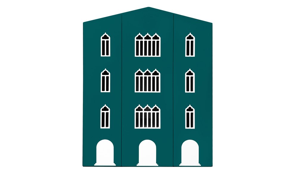 Шкаф детский трехстворчатый "Венеция-1" МАНДАРИН ВЕНЕЦИЯ 178656 Красный Santreyd - Вид №2