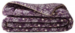 Alexandre Turpault Двустороннее хлопковое покрывало с цветочными мотивами Cosima