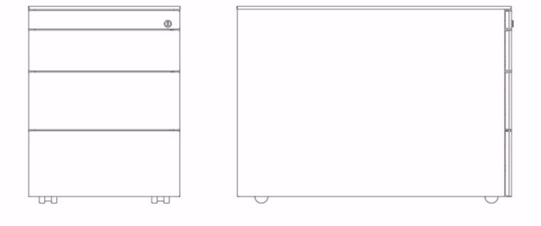Dieffebi Офисный ящик из металла Personal storage sun-id-1402147 - Вид №9