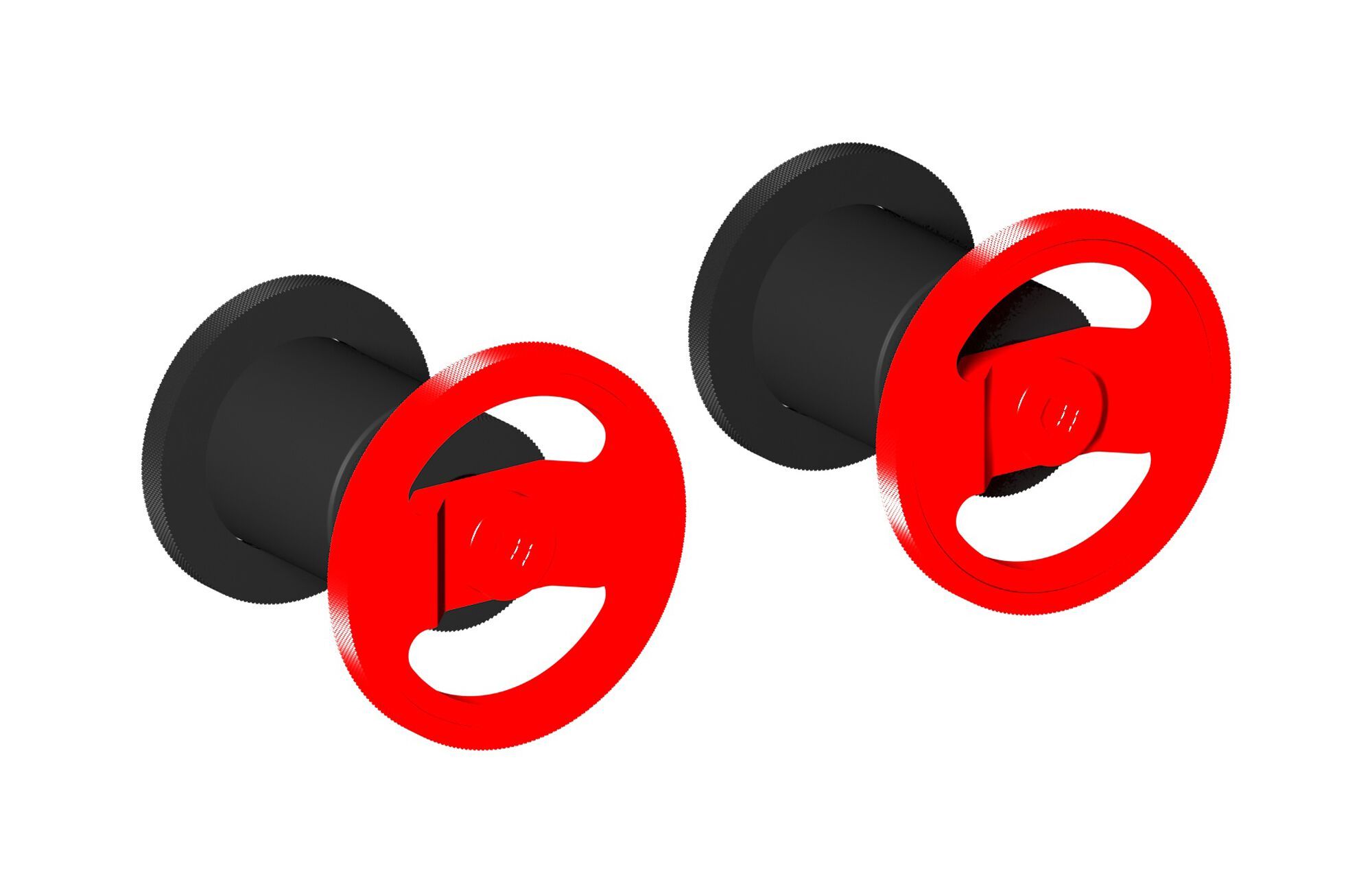 Встраиваемый смеситель для душа с 2 отверстиями IB Bold ARCH-00044133 - Вид №11