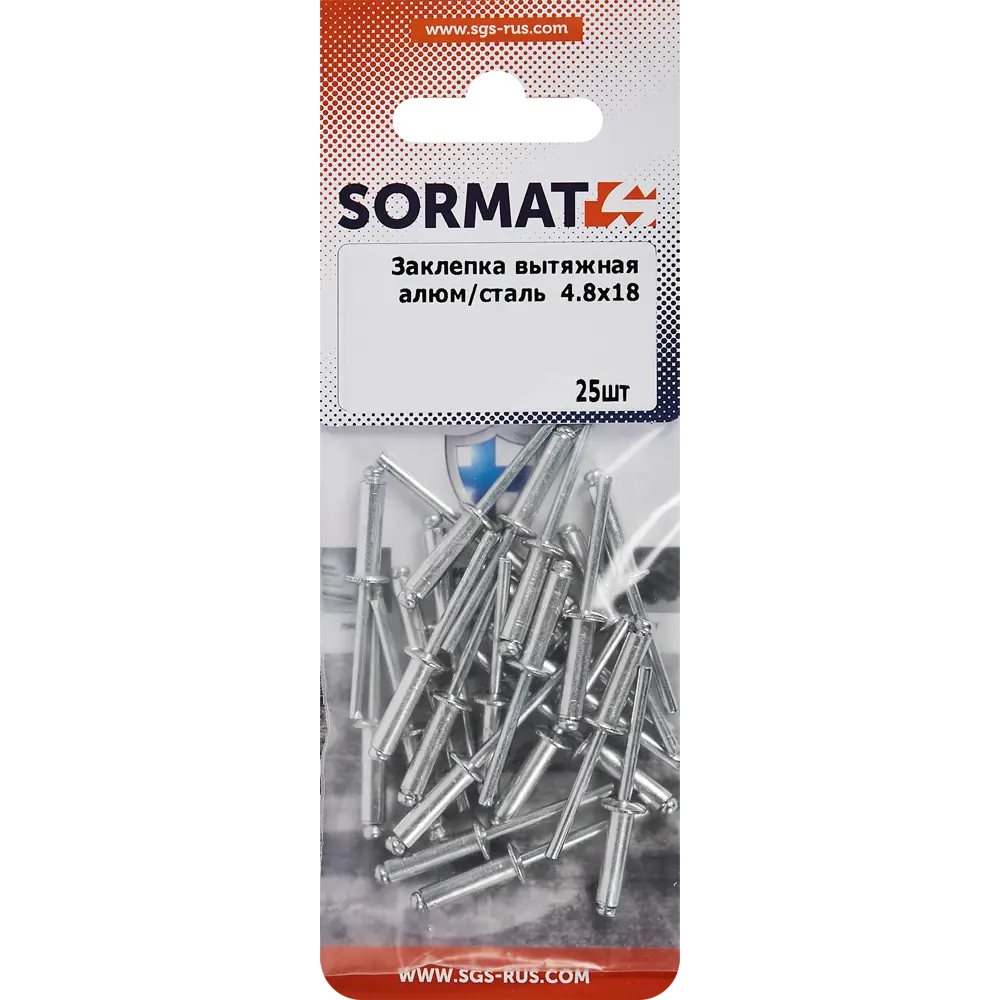 87936910 Заклепка Sormat 4.8x18 мм, 25 шт. STLM-1008065  - Вид №1