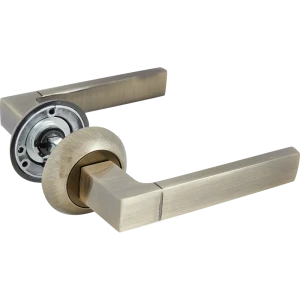 Дверная ручка PUNTO Fusion в бронзе для межкомнатных и входных дверей 85202954