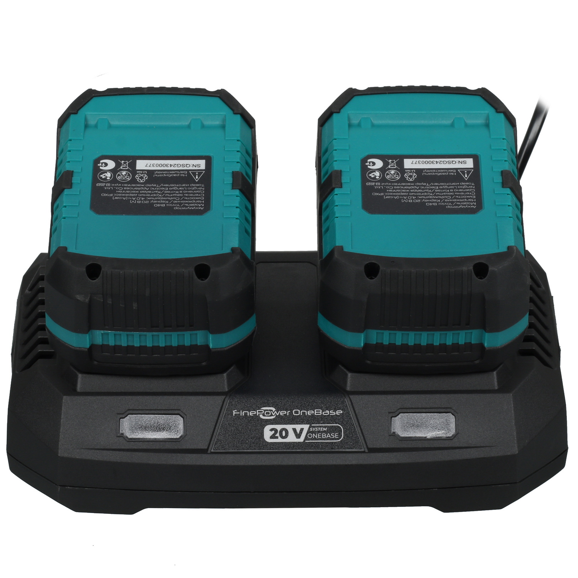 Набор аккумуляторов с зарядным устройством FinePower OneBase SBC42 OneBase20 5079758 STDN-0006780 - Вид №1