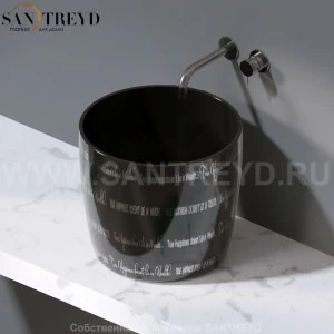 L106.421P Накладная раковина на столешницу  овальная A. e T. Italia PILLAR