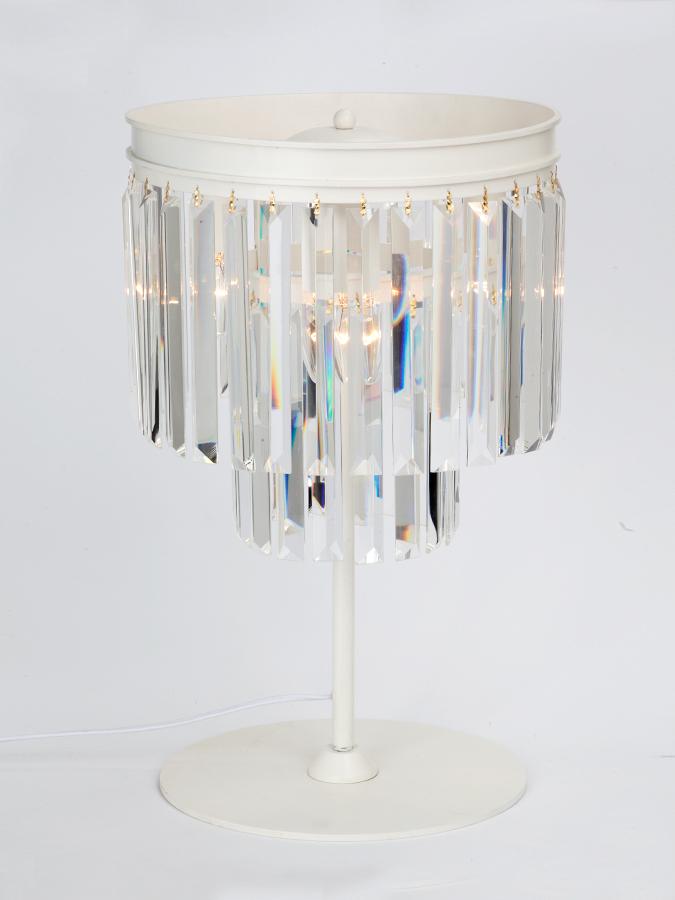 Лампа настольная белая Vitaluce V5151-0/3L VITALUCE  00-3907487 Белый  - Вид №1