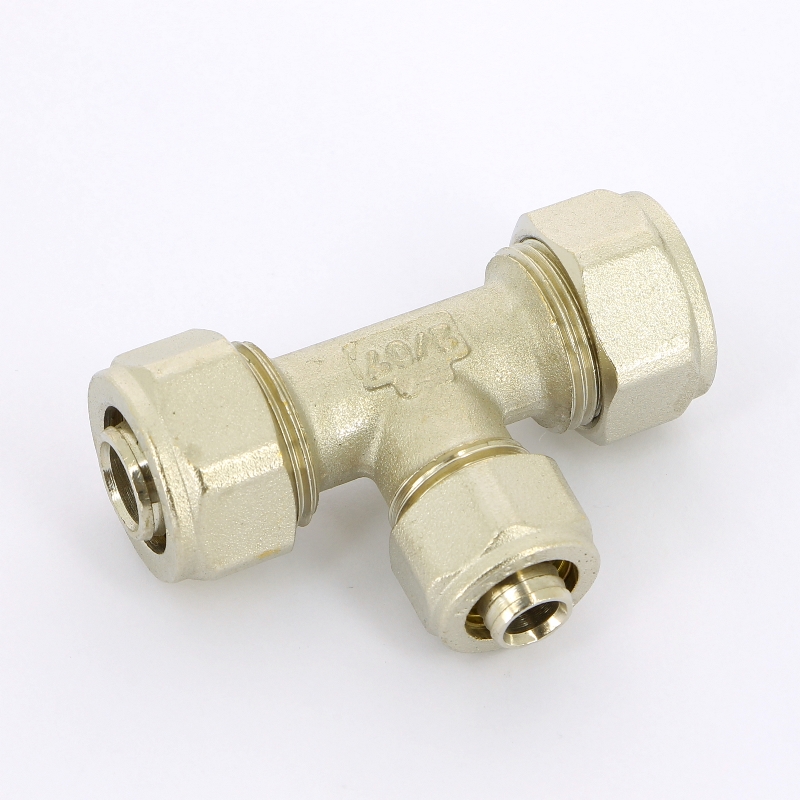 Тройник обжим редукционный HENCO 20х16х20 28201620