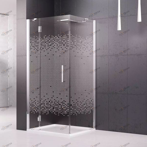 Боковая панель 109,5 см LOUVRE F Novellini LOUVRE с принтом Louvre LOUVRF11058K