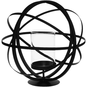 Подсвечник «Сфера» железный 22 см