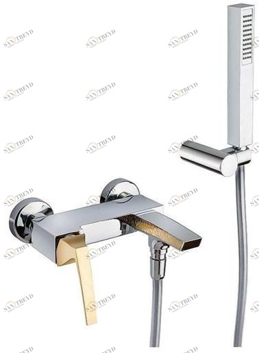 Rubinetterie Frattini Смеситель для ванны, однорычажный, внешний Luce suite sun-id-1493095