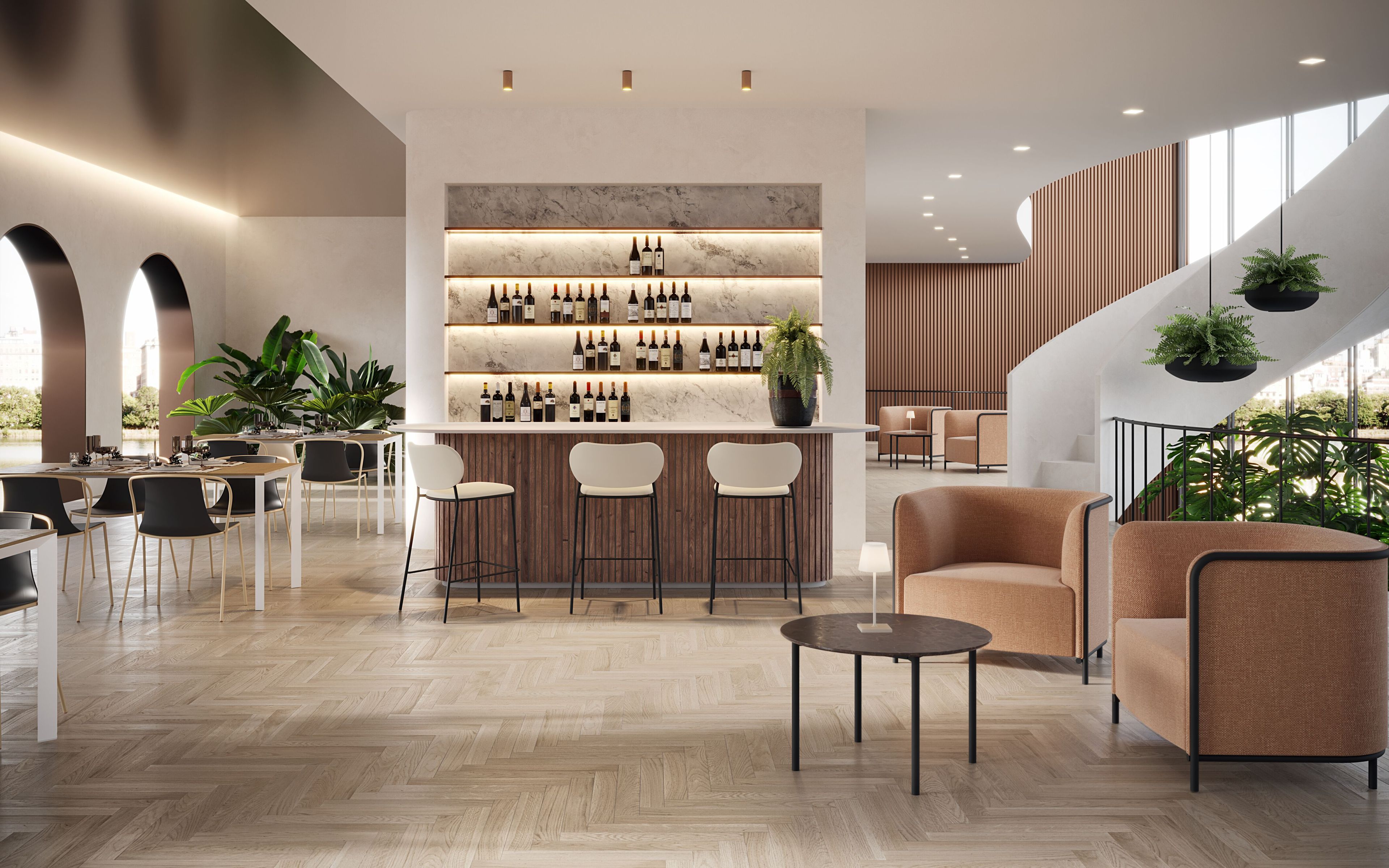 Мягкий стул GABER Nuta Light ARCH-00087330 - Вид №7