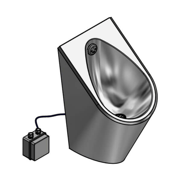 2.014.1  Антивандальные писсуары Public Steel 