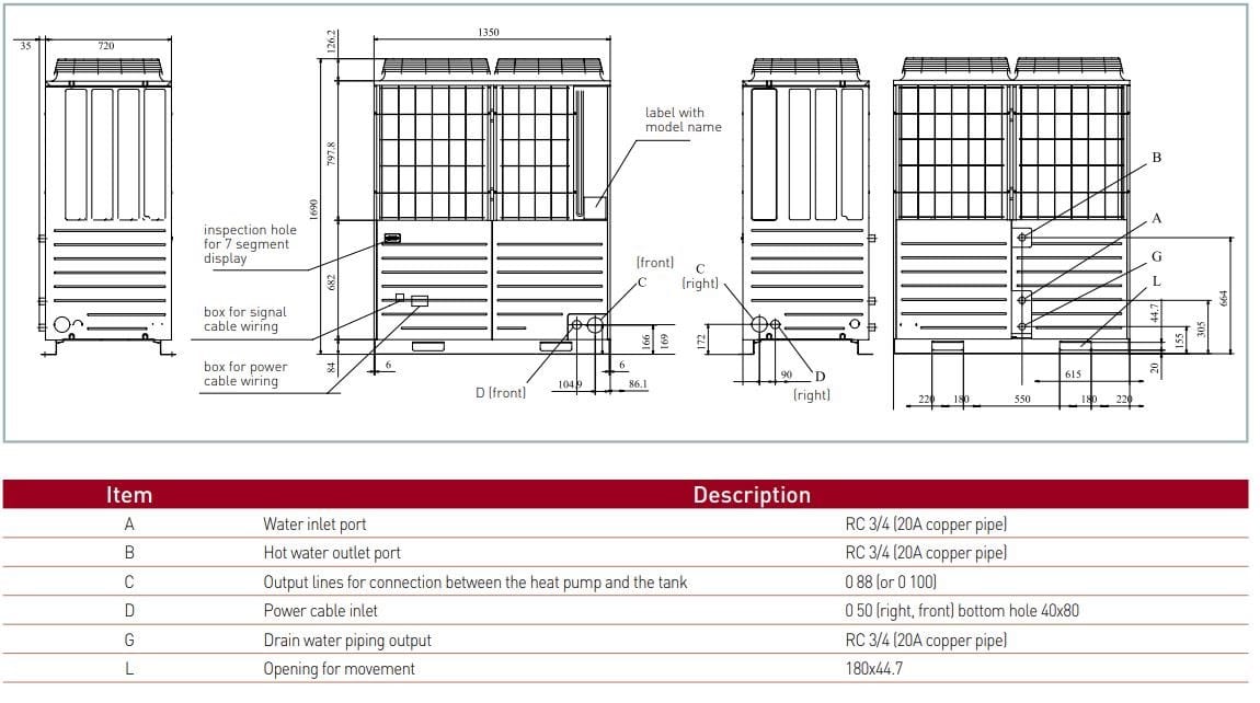 Тепловой насос CO2 Mitsubishi Heavy Industries Q-TON HEATING ARCH-00101551 - Вид №2