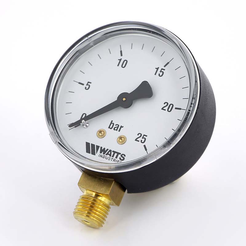 Манометр радиальный F+R200 1/4" 63 мм WATTS Ind 25 бар 10007726