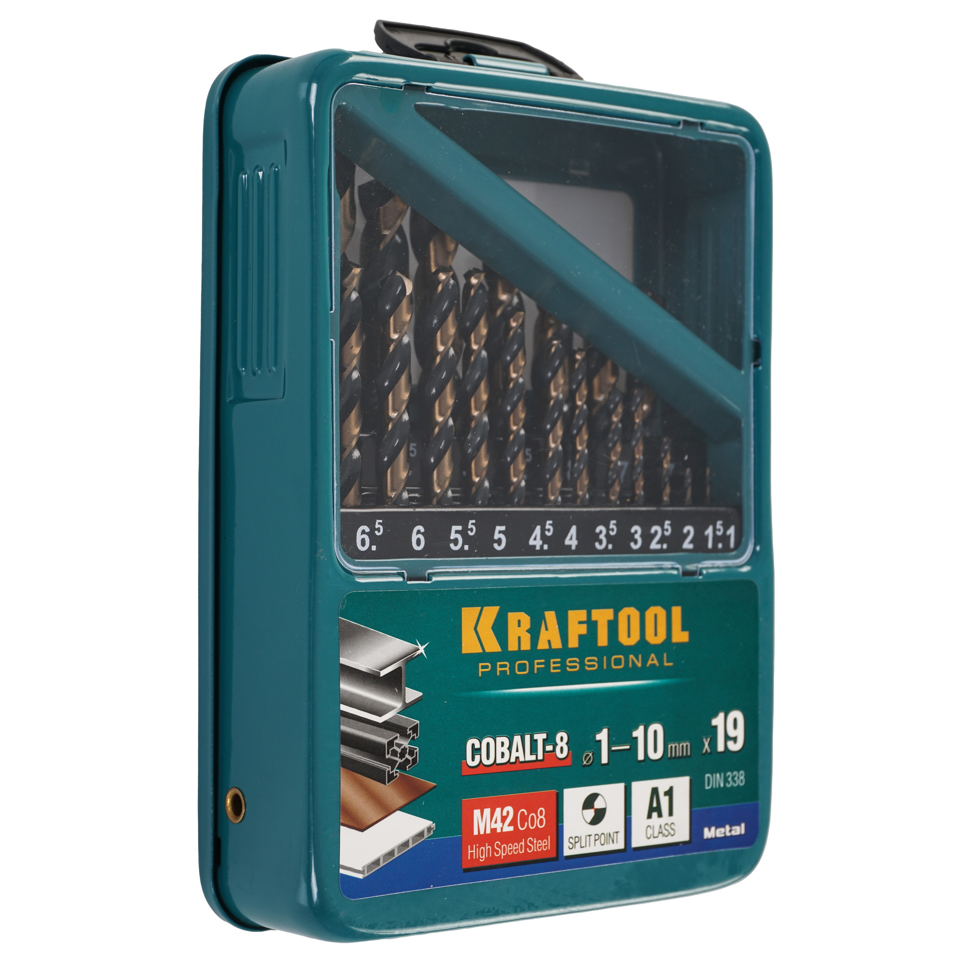 Набор сверл KRAFTOOL COBALT-8 9163007 STDN-0072633 - Вид №2