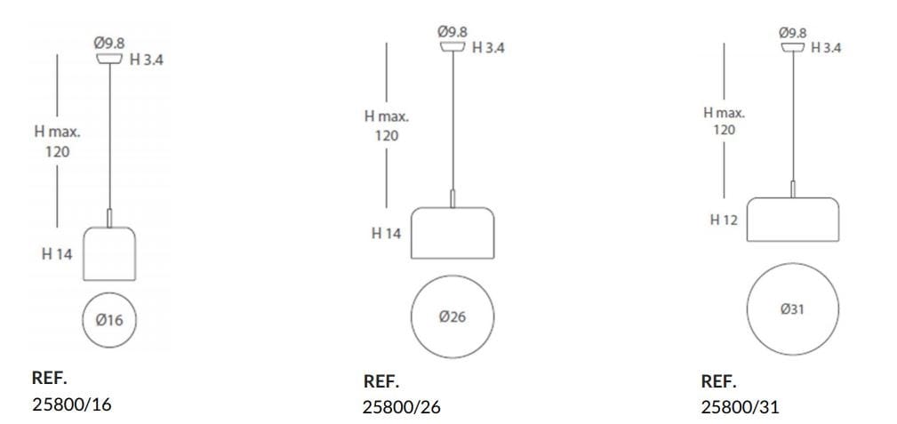 Металлический светодиодный подвесной светильник Olé Lighting горшок ARCH-00146278 - Вид №6