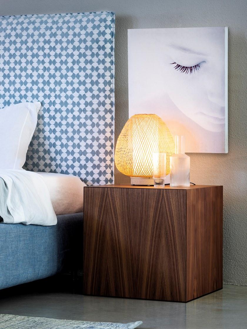 Frauflex Двуспальная кровать из ткани с высоким изголовьем sun-id-1451014 - Вид №4