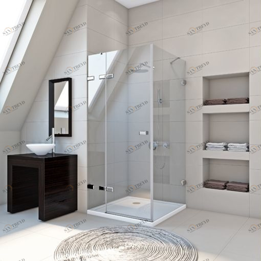 Душевая кабина 120x120 GK-863 стекло 6мм GUTEWETTER TREND SQUARE 120X120GK863