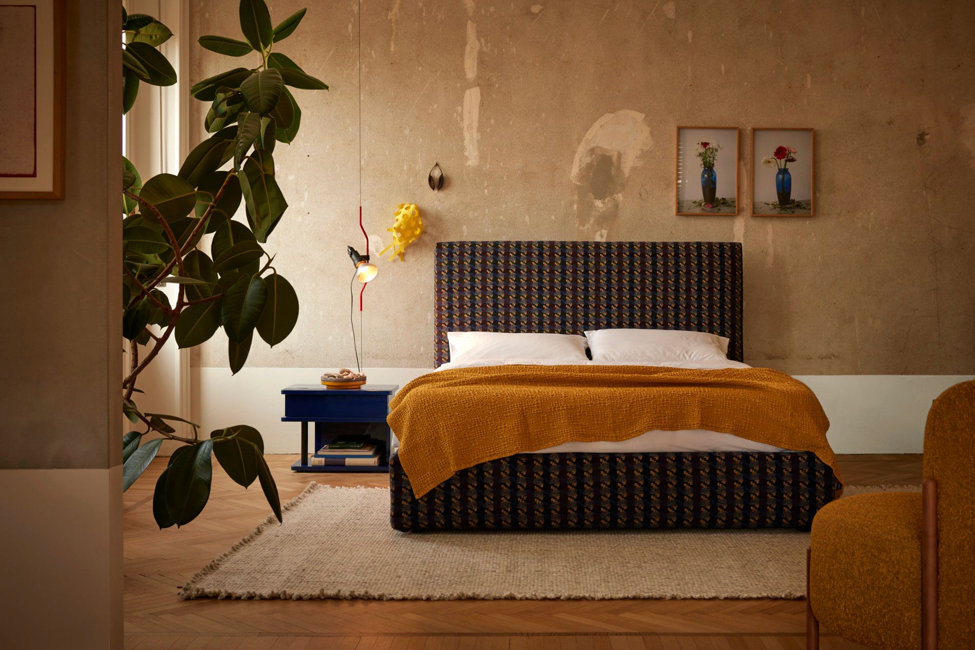 Двуспальная кровать для хранения ткани Bolzan NOAH ARCH-00056256 - Вид №3