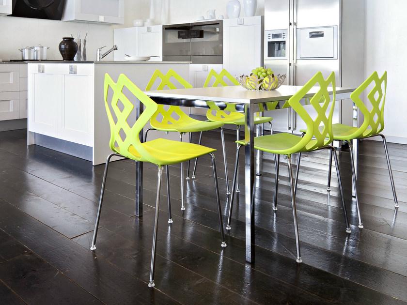 ALMA DESIGN Штабелируемый стул из полипропилена Zahira sun-id-1482145 - Вид №7