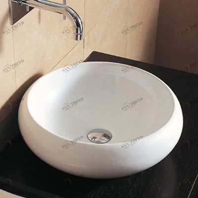 43430 Накладная раковина на столешницу  овальная Ceramica Hidra 