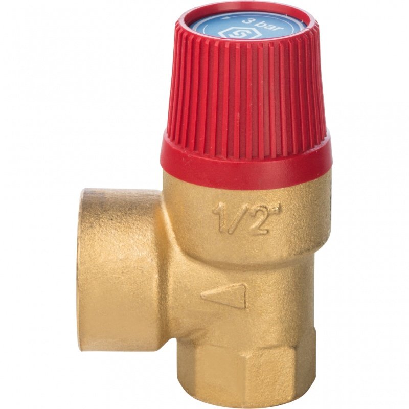 Предохранительный клапан STOUT SVS 1/2" 3 bar SVS0001003015 - Вид №1
