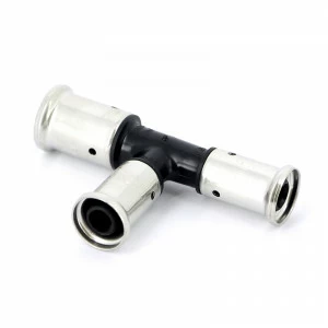 Тройник пресс PVDF HENCO 20x16x16