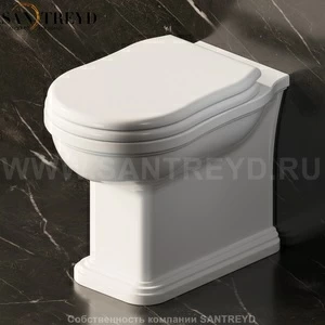 EF1179016 Приставной унитаз напольный Белый Ceramica Flaminia Efi Италия