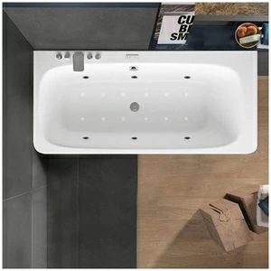 Ванна Gruppo tressee Suri 180 AWA-V278N-SX белая с гидромассажем и аэромассажем прямоугольная левая