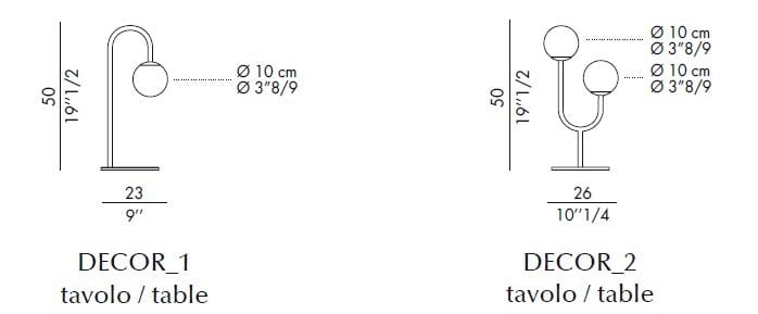 Металлическая настольная лампа EFORMA декор ARCH-00118337 - Вид №2