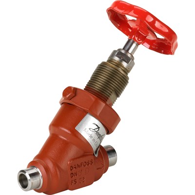 Danfoss SVA-S — запорные клапаны со стандартным штоком SVA-S 6 D STR H-WHEEL Запорный клапан 148B5010 