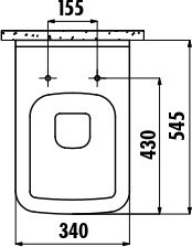 SP320-11CB00E-0000 SPHINX Унитаз подвесной Creavit Sphinx  - Вид №2