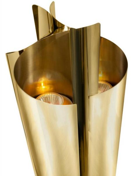 BRABBU Настольная лампа отраженного света из латуни Cyrus sun-id-1428036 - Вид №3