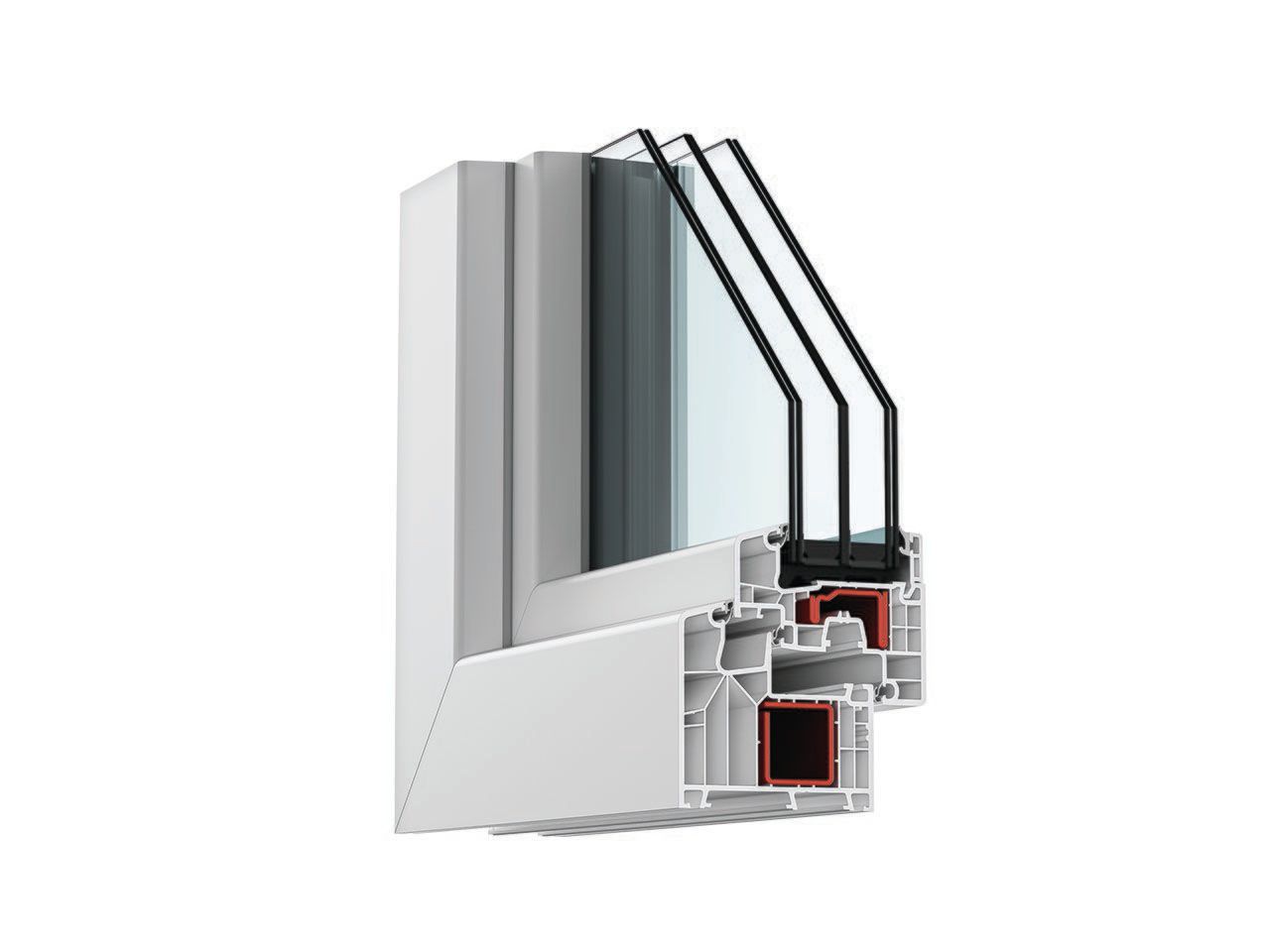 Окна из ПВХ DQG - Diquigiovanni DQG 85 ARCH-00076177