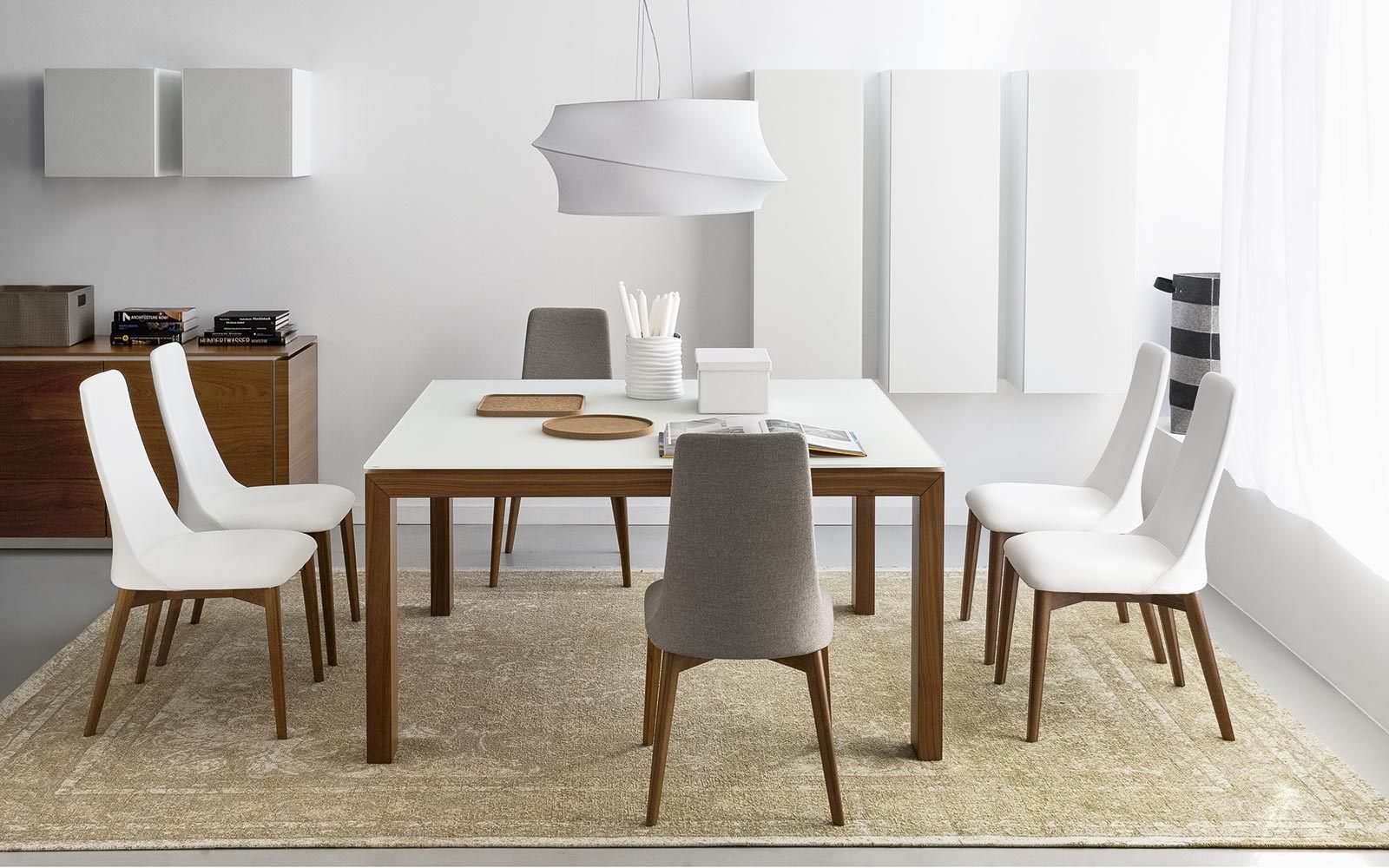 Мягкий стул из ткани Calligaris ETOILE ARCH-00030057 - Вид №2