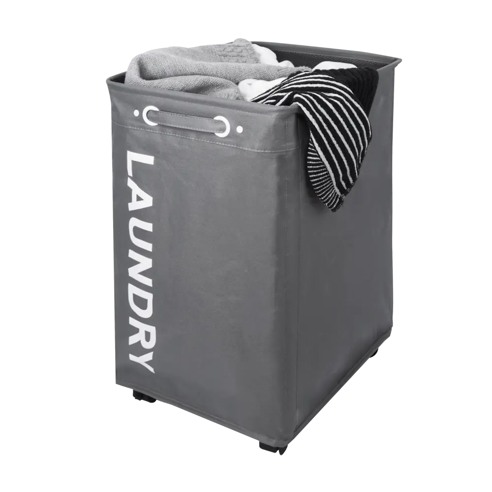 Корзина для белья Sensea Hamper 72 л цвет темно-серый 82907852 STLM-2040541 - Вид №15