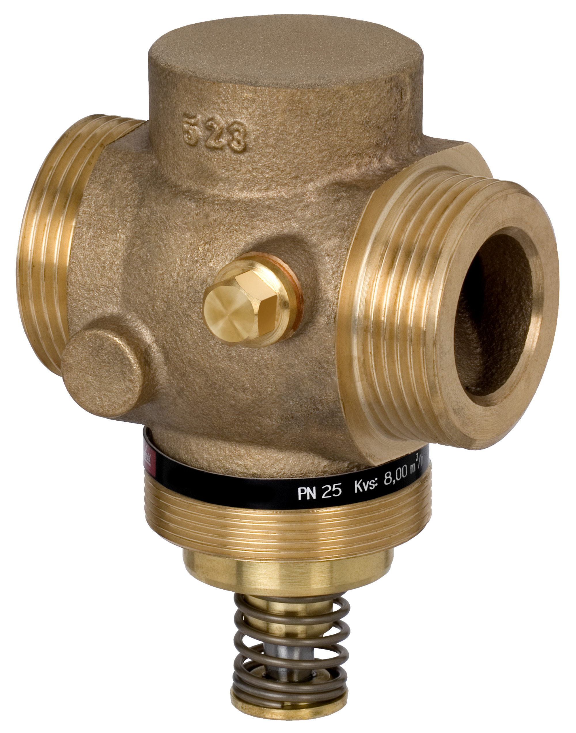 Danfoss Клапаны регулирующие проходные нормально закрытые VGU и VGUF привар. фитинги для регул-в Ду15 Pу25 003H6908  - Вид №3